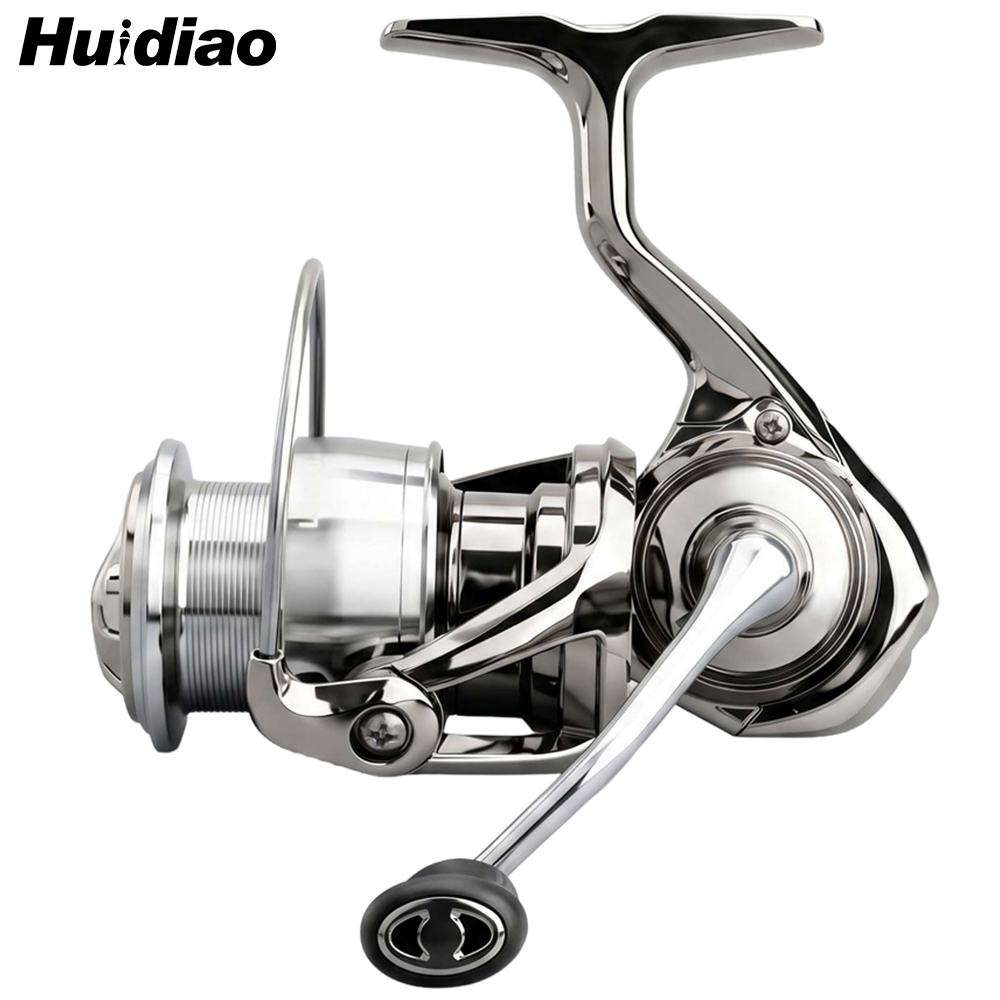Trolling Reel - Huidiao 超軽量スピニングフィッシングリール 2500S タイトラインレイ 5+1BB 10KG