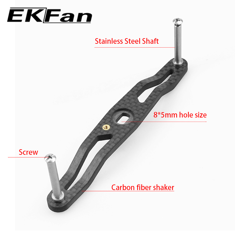 EKFan 釣りリール用カーボンハンドル 105/120/1 - Spincast Reel のレビューと価格