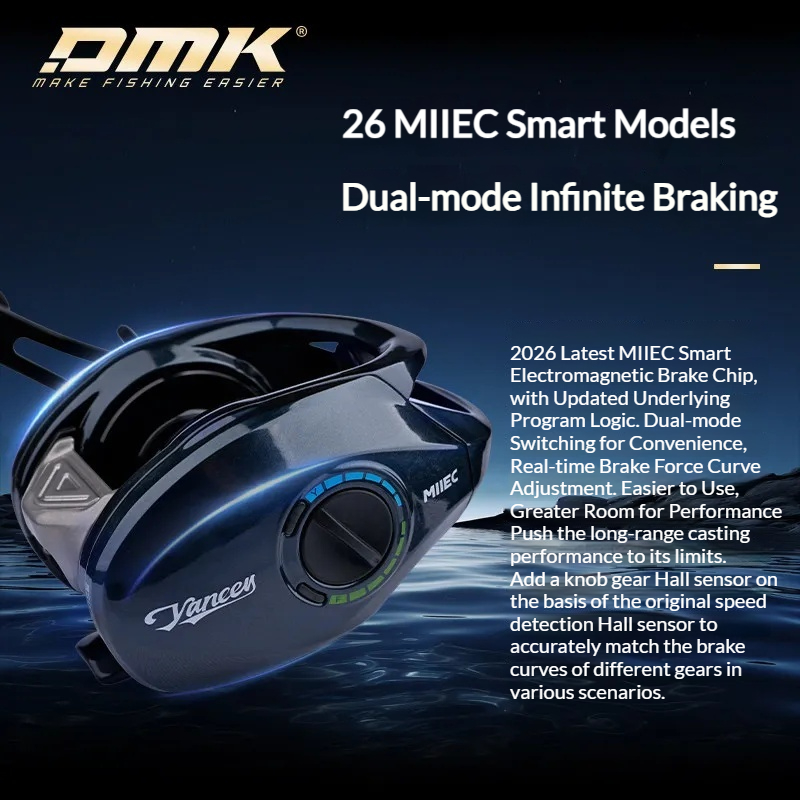 Dmk ベイトキャスティングリール Miiec スマート D - Trolling Reel のレビューと価格