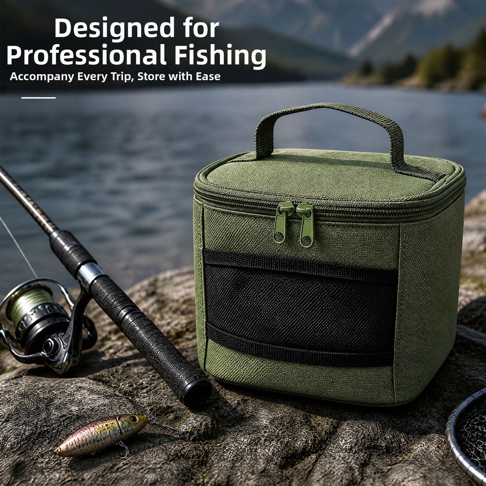 釣り道具を安全に保管したい釣り人向けの防水タックルバッグ。リ - Reel Bag のレビューと価格