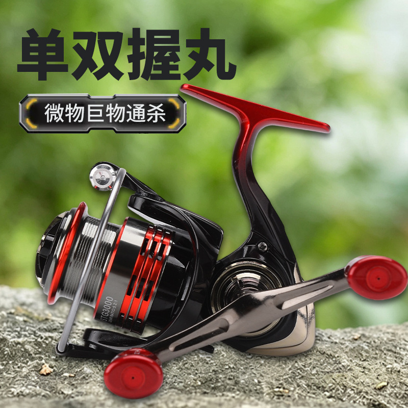 新モデルのスピニングリール。オールメタル製のワイヤーカップ、 - Trolling Reel のレビューと価格